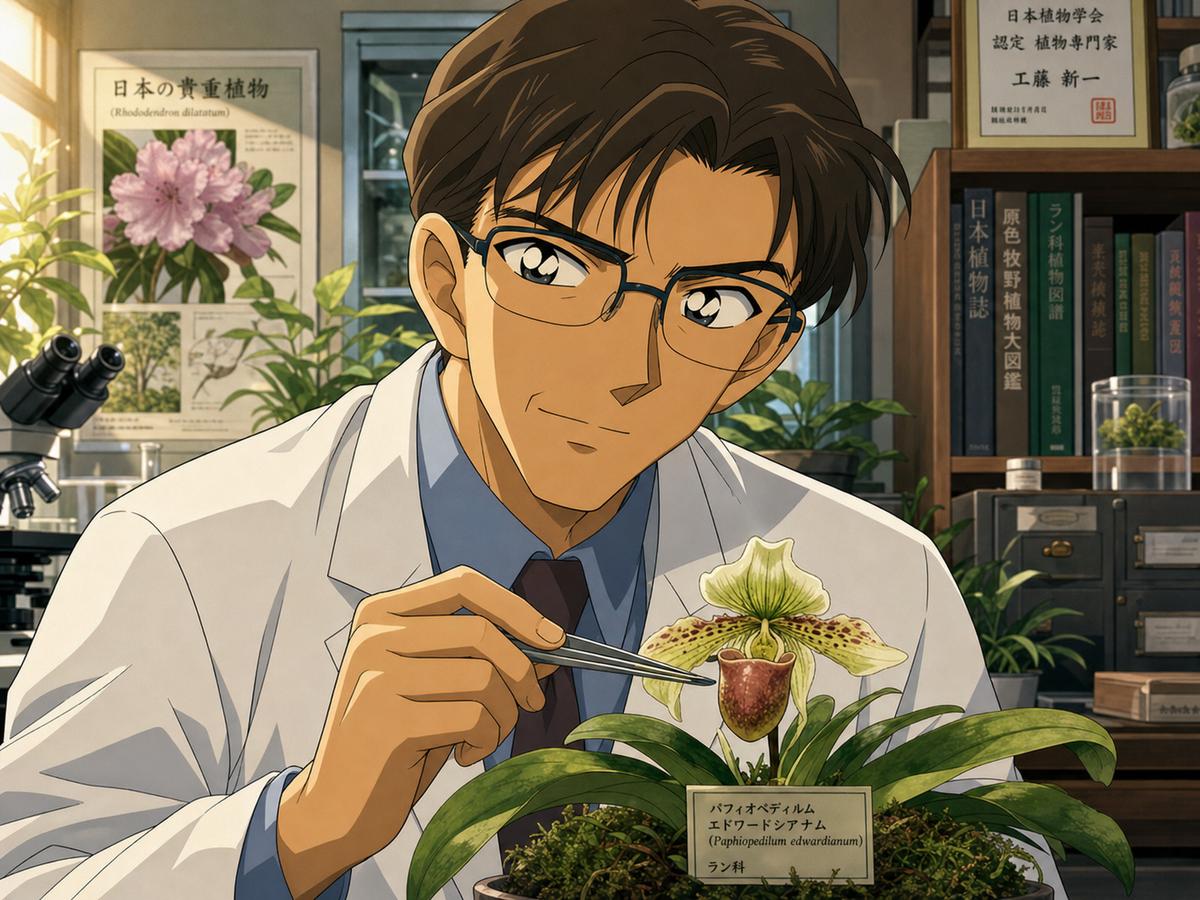 少女萝莉植物专家李明